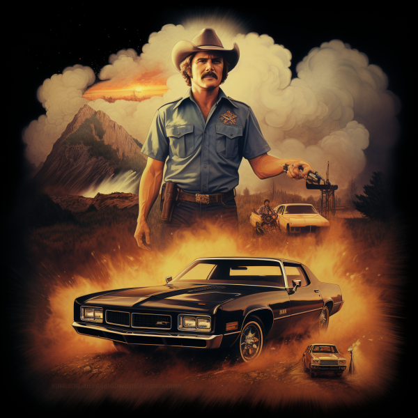 Smokey and the Bandit muscle car