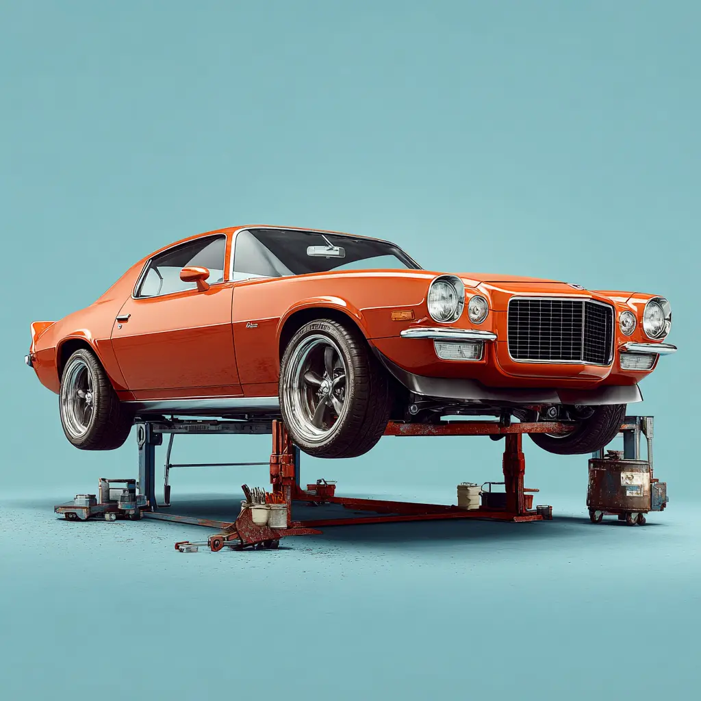 Modifying a muscle car