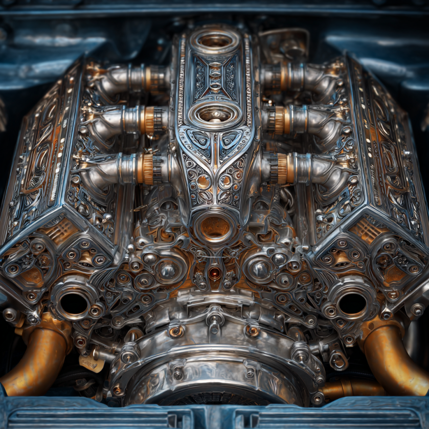 Muscle car engine